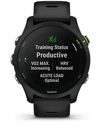 Garmin Forerunner 255 Music Smartwatch, Black - GPS, Training Tips 