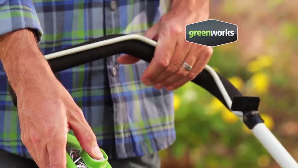 thumbnail video image 2 of Greenworks 40V 8" Cordless Battery Powered Pole Saw with 2.0 Ah Battery & Charger 20672, 2 of 11