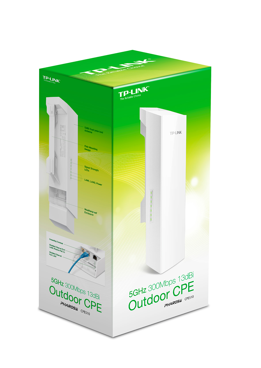 PFWB5-10N CPE Wireless Esterno 5GHz N300 20dBi – Resistente IP66 Per Collegamenti PTP/PTMP