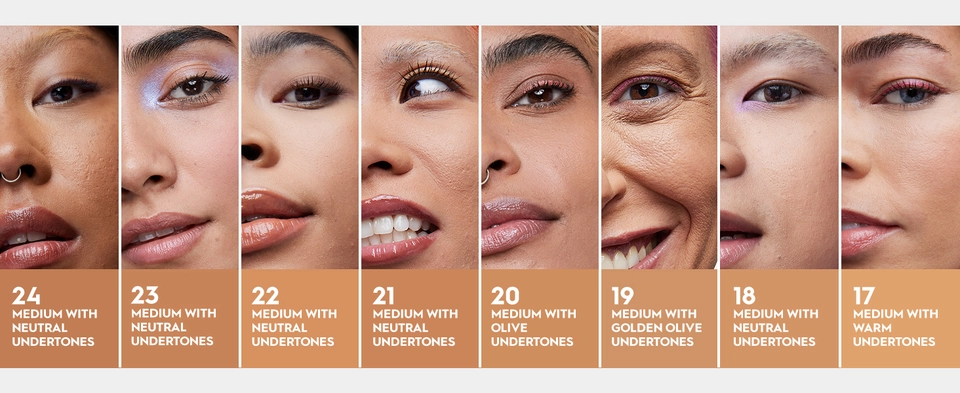 Face Bond Shade Finder: Shades 24-17