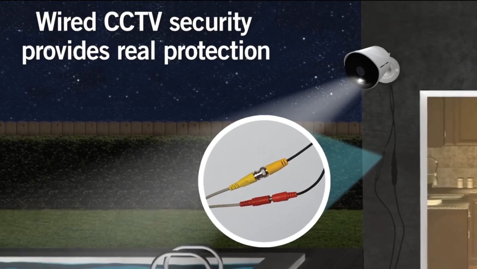 thumbnail video image 2 of Night Owl 16 Channel 1080p Wired DVR, 6 Wired Light Cameras & 1TB HDD, 2 of 11