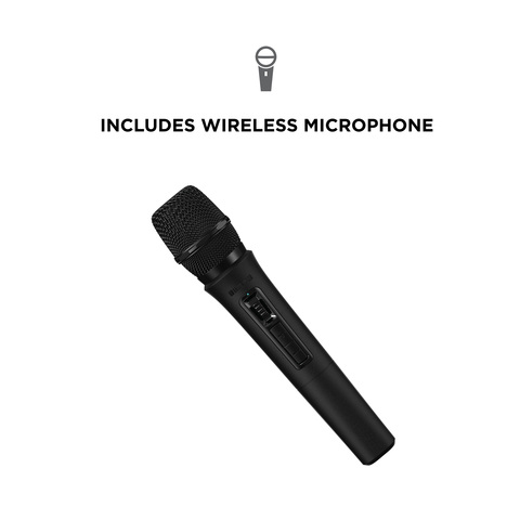 ION Audio Total PA™ Freedom includes wireless microphone