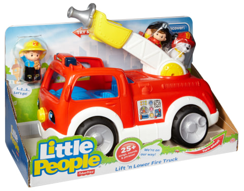 Fisher-Price Little People Lift 'n Lower Fire Truck