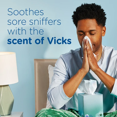 Soothes snore sniffers with the scent of Vicks