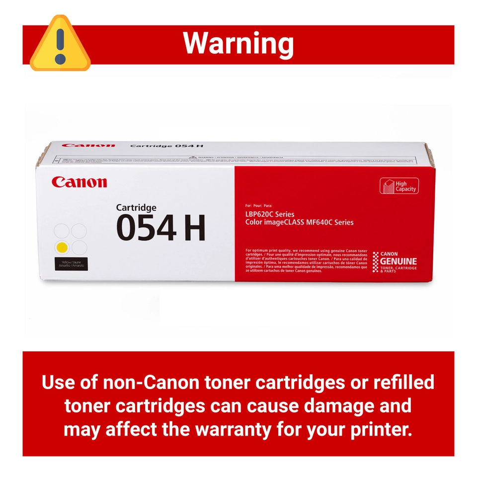 Canon 54 Yellow High Yield Toner Cartridge (3025C001) | Staples