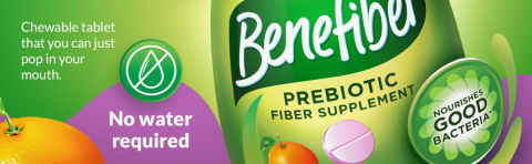 Benefiber Prebiotic Fiber Supplement, Assorted Fruit, 100 ct