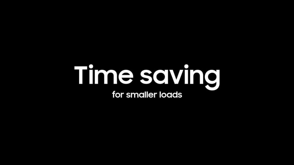 thumbnail video image 2 of Samsung WV60A9900AV 6.0 cu ft High-Efficiency Front Load Washing Machine with FlexWash, 2 of 8