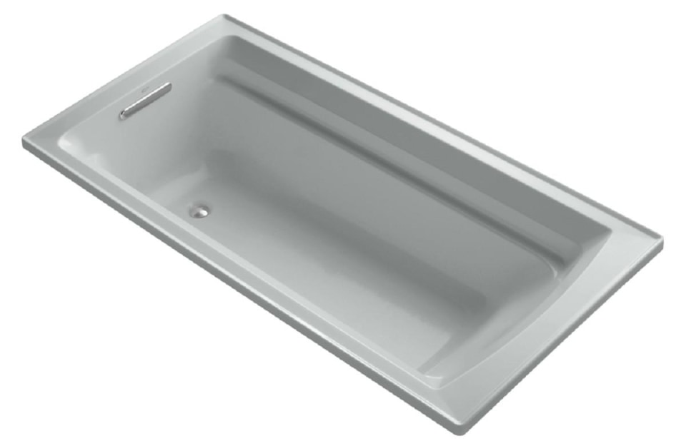 Kohler Archer 36 In W X 72 L White, 72 X 36 Drop In Bathtub