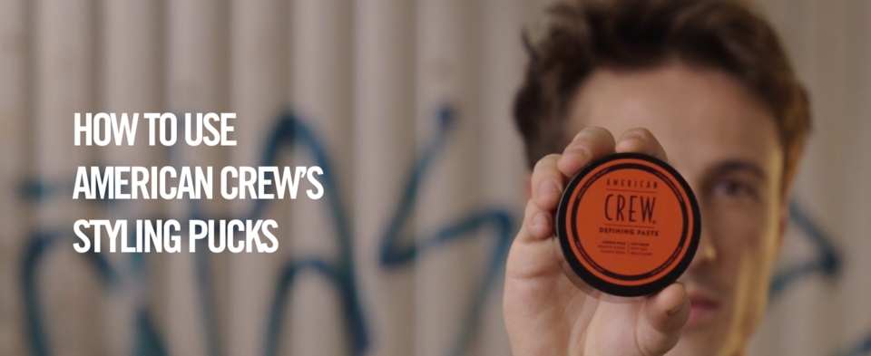 thumbnail video image 2 of American Crew Men's Hair Defining Paste, Like Hair Gel with Medium Hold Hair Gel & Low Shine, 3 oz, 2 of 8