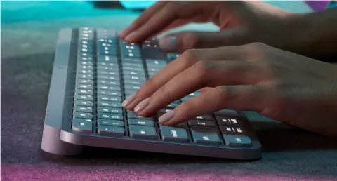Logitech MX Keys S Wireless Keyboard, Black (920-011406) | Staples