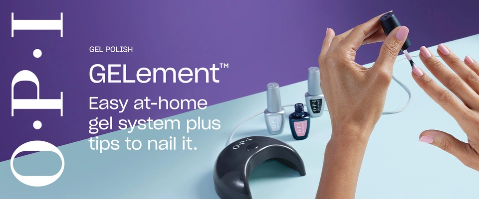 OPI GELement Gel Nail Polish for at-home gel manicures