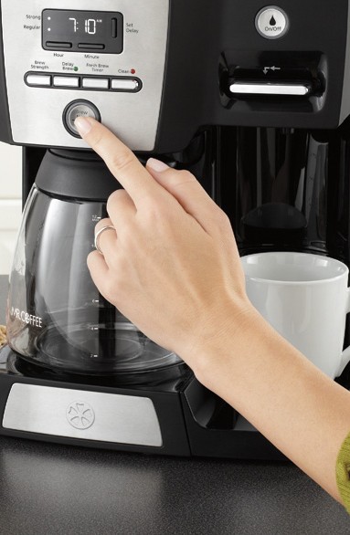 Mr. Coffee® 12-Cup Programmable Coffee Maker and Hot Water