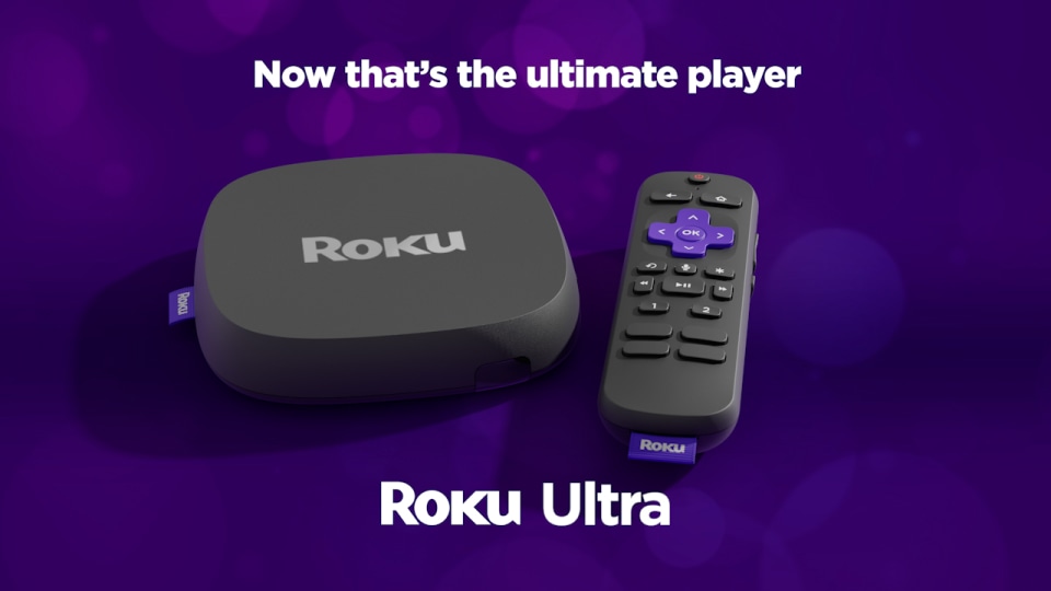 Roku Ultra 4K/HDR/Dolby Vision Streaming Device and Roku Voice