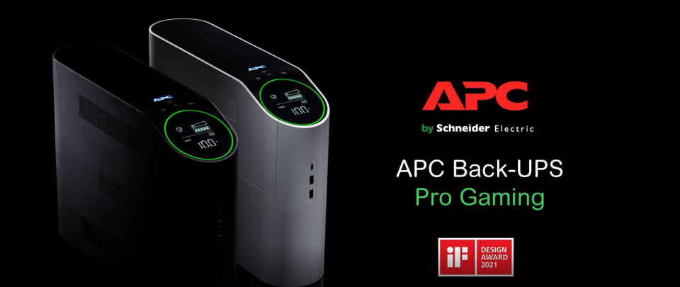 thumbnail video image 2 of APC Back-UPS Pro Gaming BGM1500B - UPS - AC 120 V - 900 Watt - 1500 VA - output connectors: 10 - midnight, 2 of 6