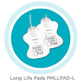 Omron Long Life Pads for Tens Unit Regular Pads(new) 2 pads