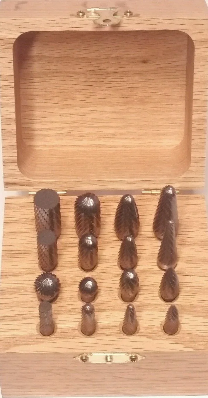 SGS Pro - 16 Pc Double Cut Burr Set | MSC Direct
