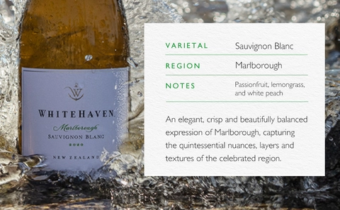 Whitehaven New Zealand Sauvignon Blanc White Wine, 750 ml