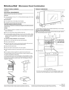 KMHS120ESS by KitchenAid - 30 1000-Watt Microwave Hood Combination