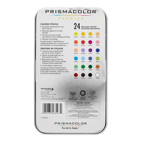 Prismacolor Professional Thick Lead Art Pencils Assorted Colors Set Of 24  Pencils - Office Depot