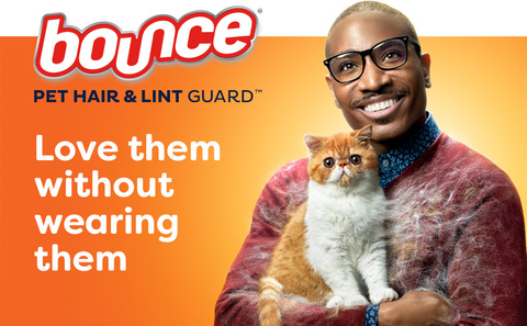 Bounce Pet Hair & Lint Guard Mega Dryer Sheets, Fresh Scent (210