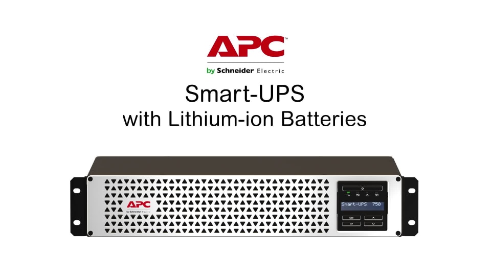APC by Schneider Electric Smart-UPS, Lithium-Ion, 3000VA, 120V with  SmartConnect Port - SMTL3000RM2UC - UPS Battery Backups 