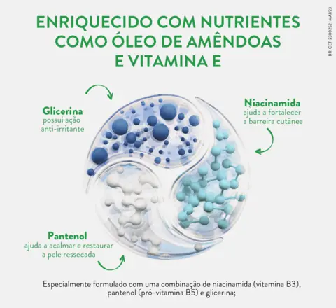 niacinamida pantenol hidratante para pele seca hidratante pele sens&#237;vel