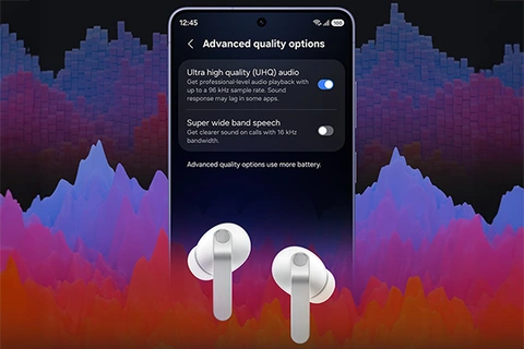 Samsung Galaxy Buds4 Pro in Black