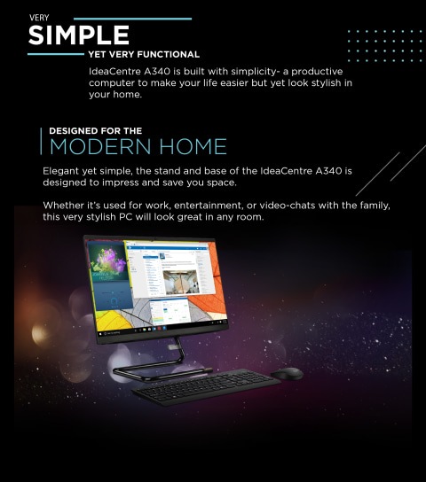 Lenovo IdeaCentre AIO A340 24 Lenovo IdeaCentre AIO A340 24