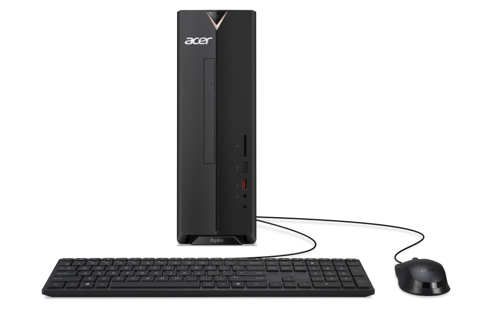 Acer Aspire Desktop, 11th Gen Intel Core i5-11400 6-Core Processor, Intel  UHD Graphics 730, 8GB DDR4, 512GB NVMe M.2 SSD, Black, Windows 10 Home, 