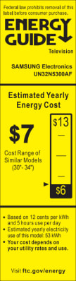 View EnergyGuide PDF