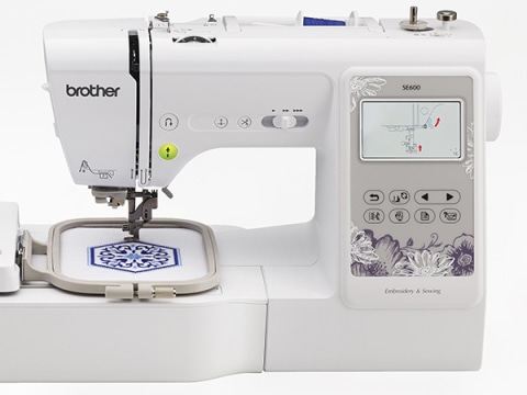 Brother SE600 Combination Computerized Sewing and Embroidery Machine -  Walmart.com