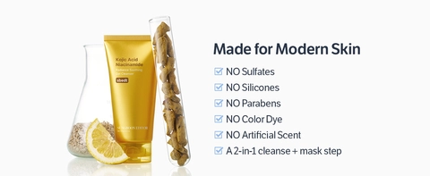 Niacin Kojic Acid Brightening Gel Cleanser