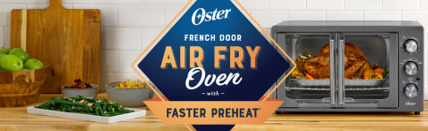 how to use the Oster Extra Large French Door Air Fry Countertop