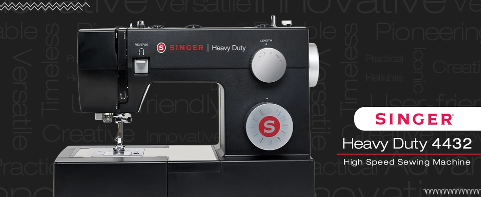 SINGER® HD4432 Black Heavy Duty Sewing Machine | Michaels