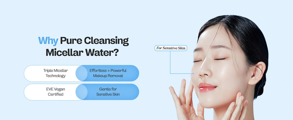 Pure Cleansing Water Sensitive Benefits