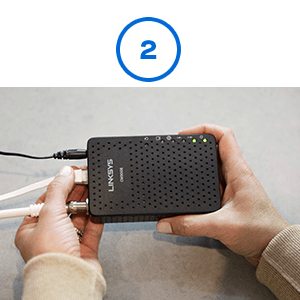 Connect Linksys Velop to your modem