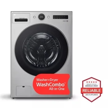 LG - WM6998HVA - Ventless Washer/Dryer Combo LG WashCombo