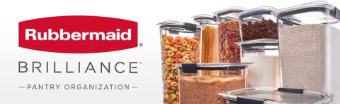 Rubbermaid Brilliance 10-Piece Pantry Food Storage Container Set 1994254 -  The Home Depot