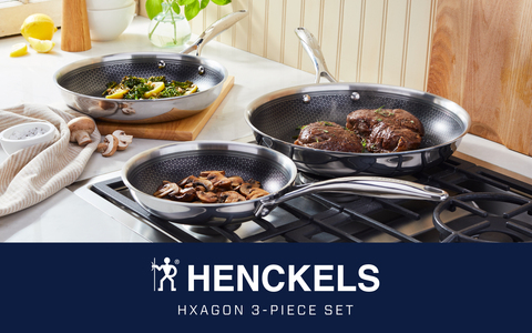 Hxagon 3-pc Fry Pan set