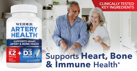 Clinically Tested Key Ingredients - Supports Heart, Bone &amp; Immune Health