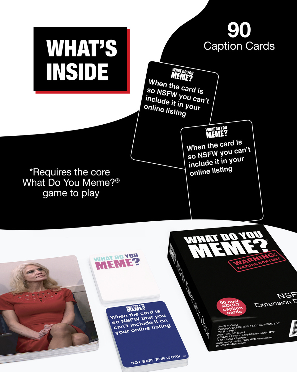 What Do You Meme? - Giant Card Game