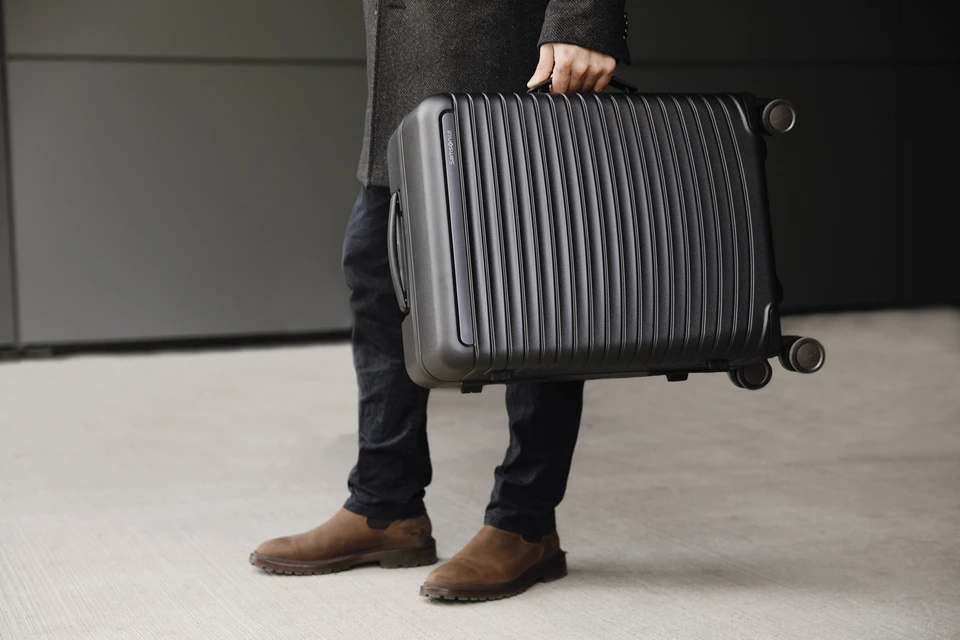Samsonite Framelock Max Large Spinner Suitcase Asphalt Black