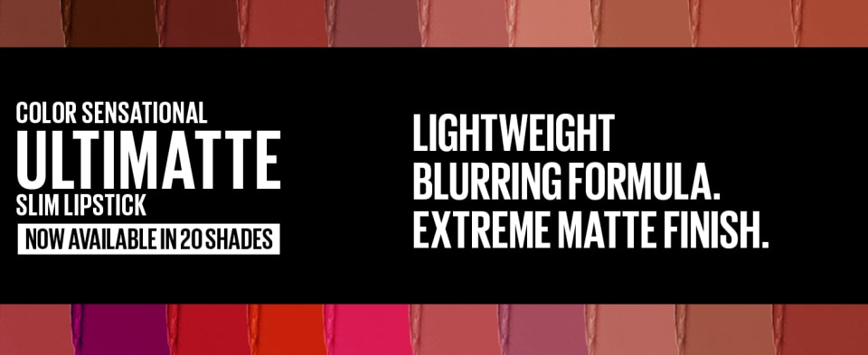 Maybelline's Ultimatte Slim Lipstick Is the Most Comfortable Matte