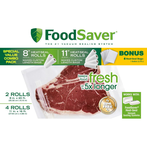FoodSaver Roll Combo Pack - Sam's Club