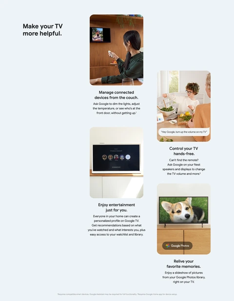 Google Chromecast - 4K HDR Streaming Device with Internet