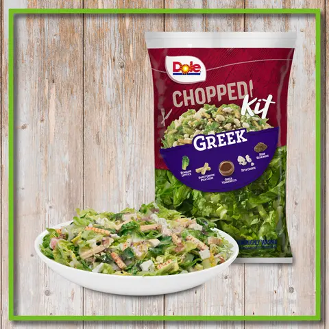 Dole Chopped Greek Salad Kit | Hy-Vee Aisles Online Grocery Shopping