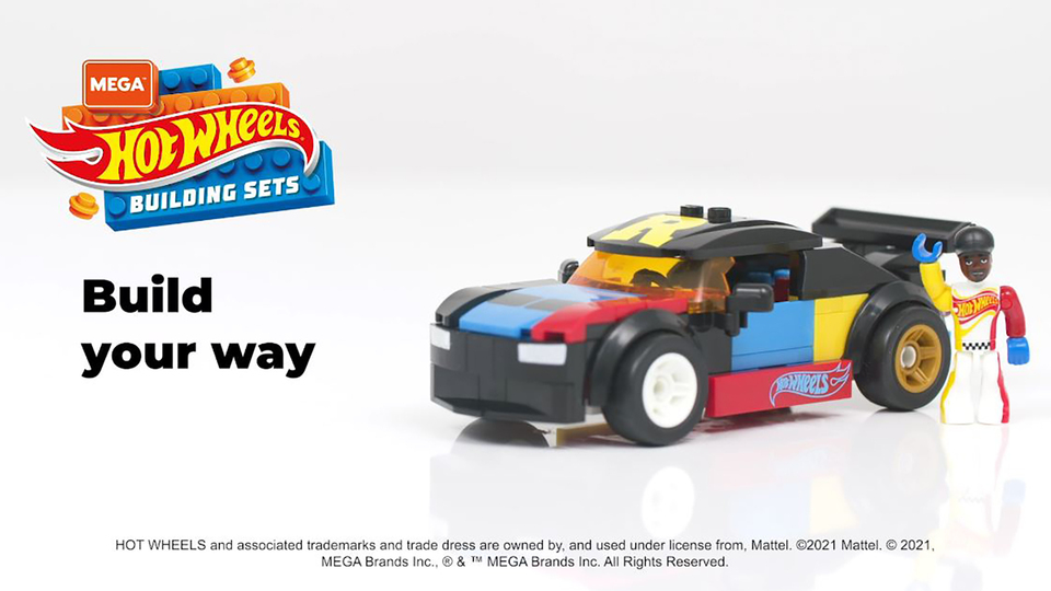 thumbnail video image 2 of MEGA Hot Wheels Amazoom, 2 of 7