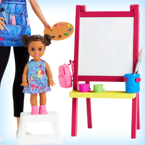 Barbie careers art teacher playset sale