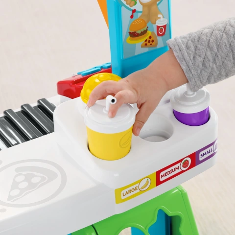 Fisher Price Kitchen Toy for Kids Baby Playset Laugh Learn Servin Up Fun Food Truck Activity Center Walmart