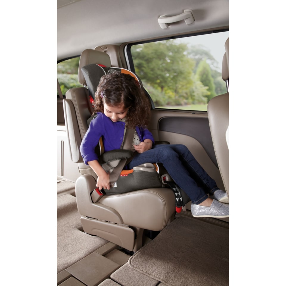graco affix backless youth booster seat with latch system